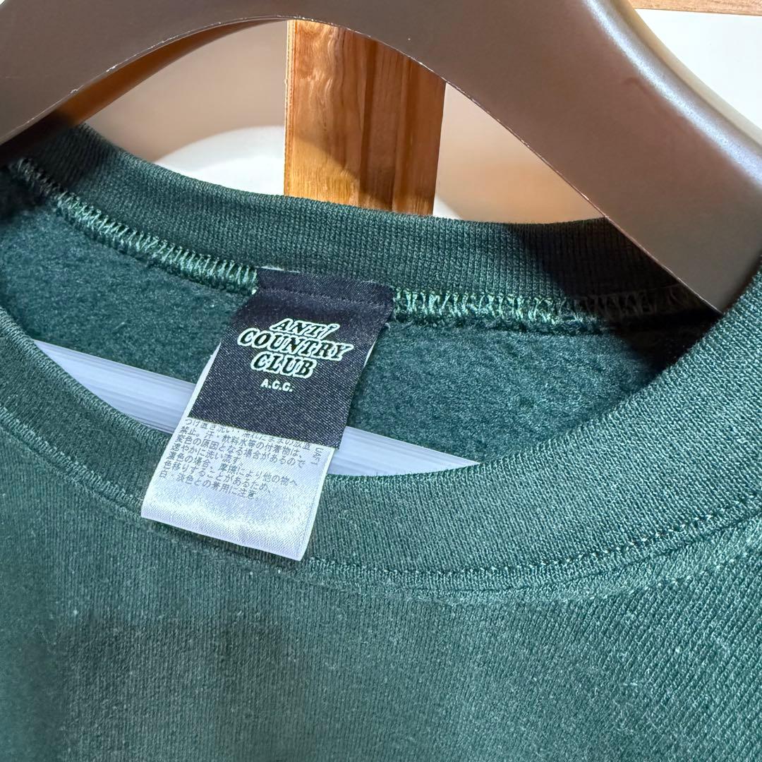 ANTi COUNTRY CLUB & SONS スウェットsizeL 美品