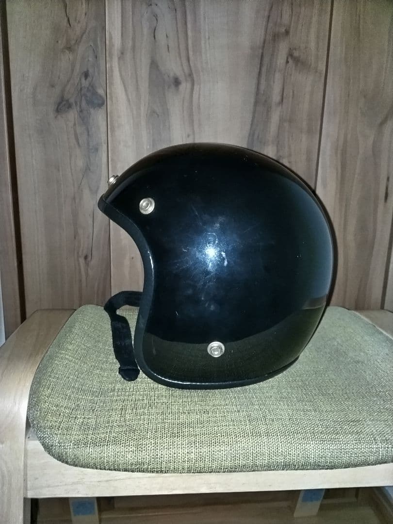 イージーライダース　ブラック ジェットヘルメット　装飾品