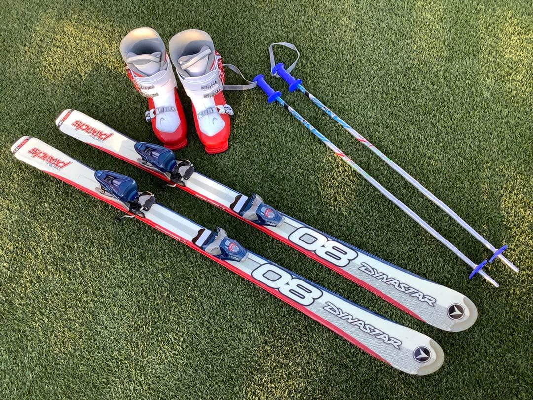 Dynastar スキーセット 板130cm ブーツ23cm ストック90cm