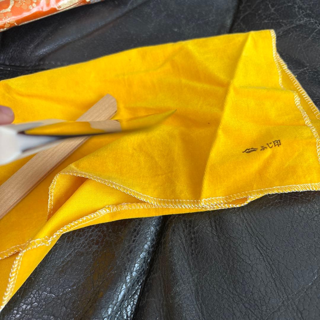 美品　ふじ印 三味線バチ　津山撥