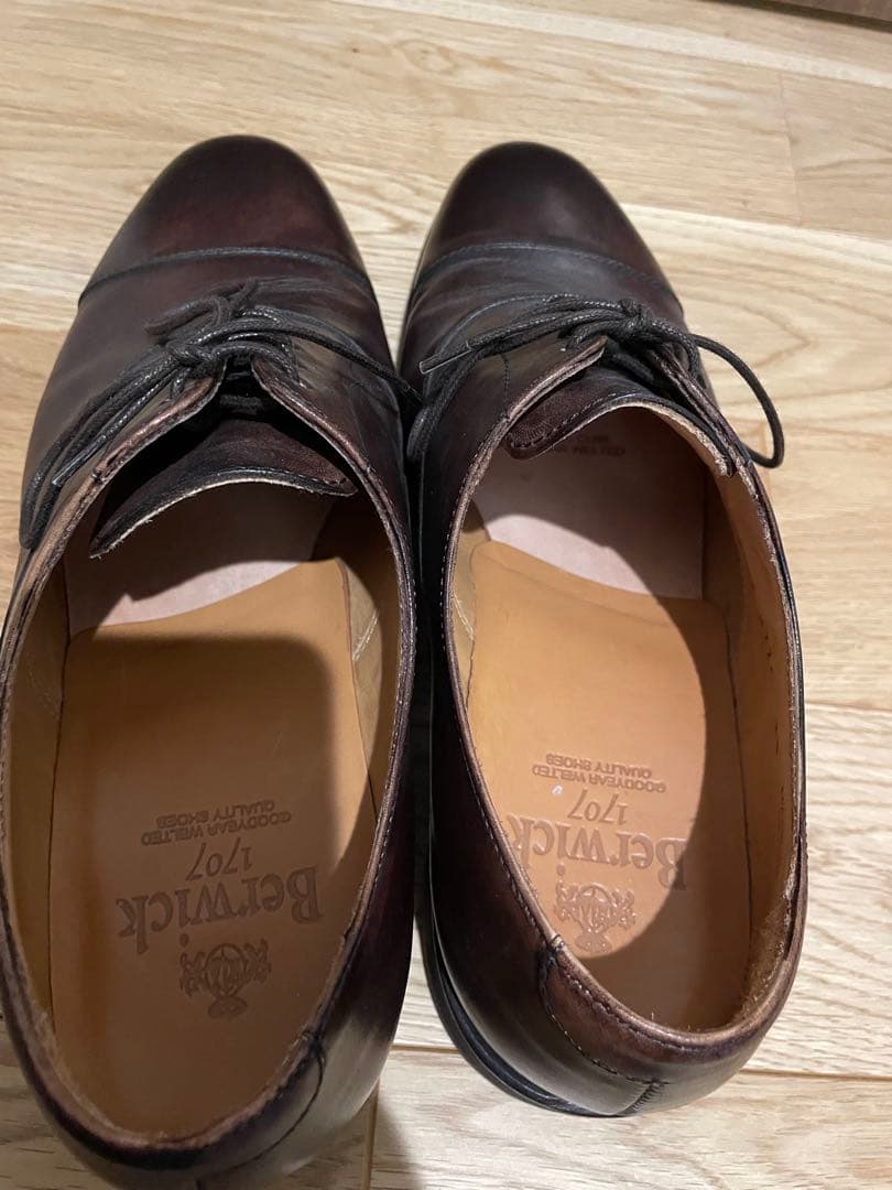 値下中！Berwick 1707 ビジネスシューズ 5224 27.0cm