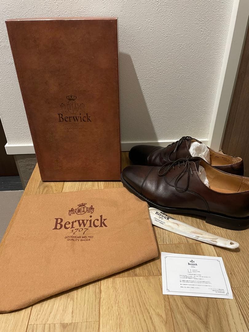 値下中！Berwick 1707 ビジネスシューズ 5224 27.0cm