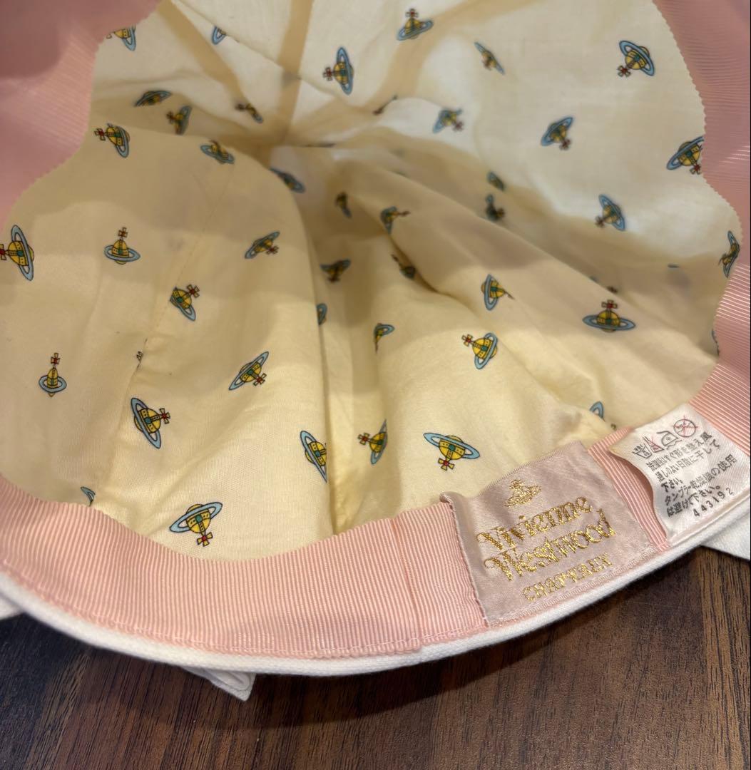 ヴィヴィアンウエストウッド　リボン付きベレー帽