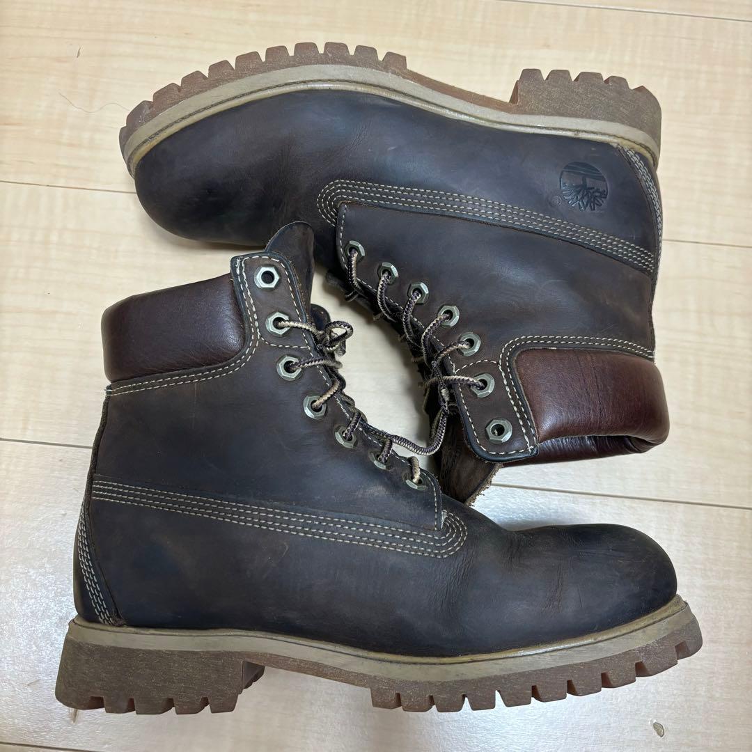 【希少】 timberland プレミアム ブーツ 7.5W