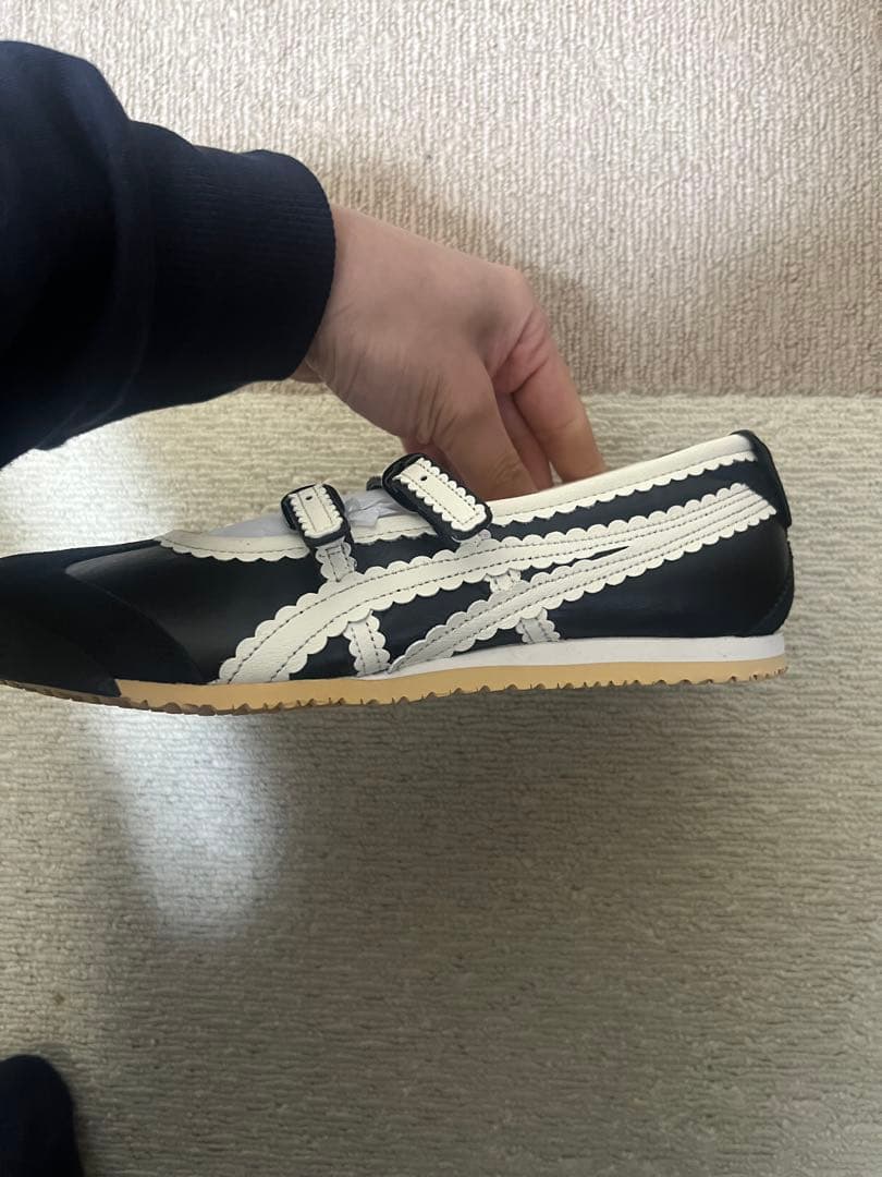 T*n様 23cmオニツカタイガー ウィメンズ メキシコ66 TGRS ブラック