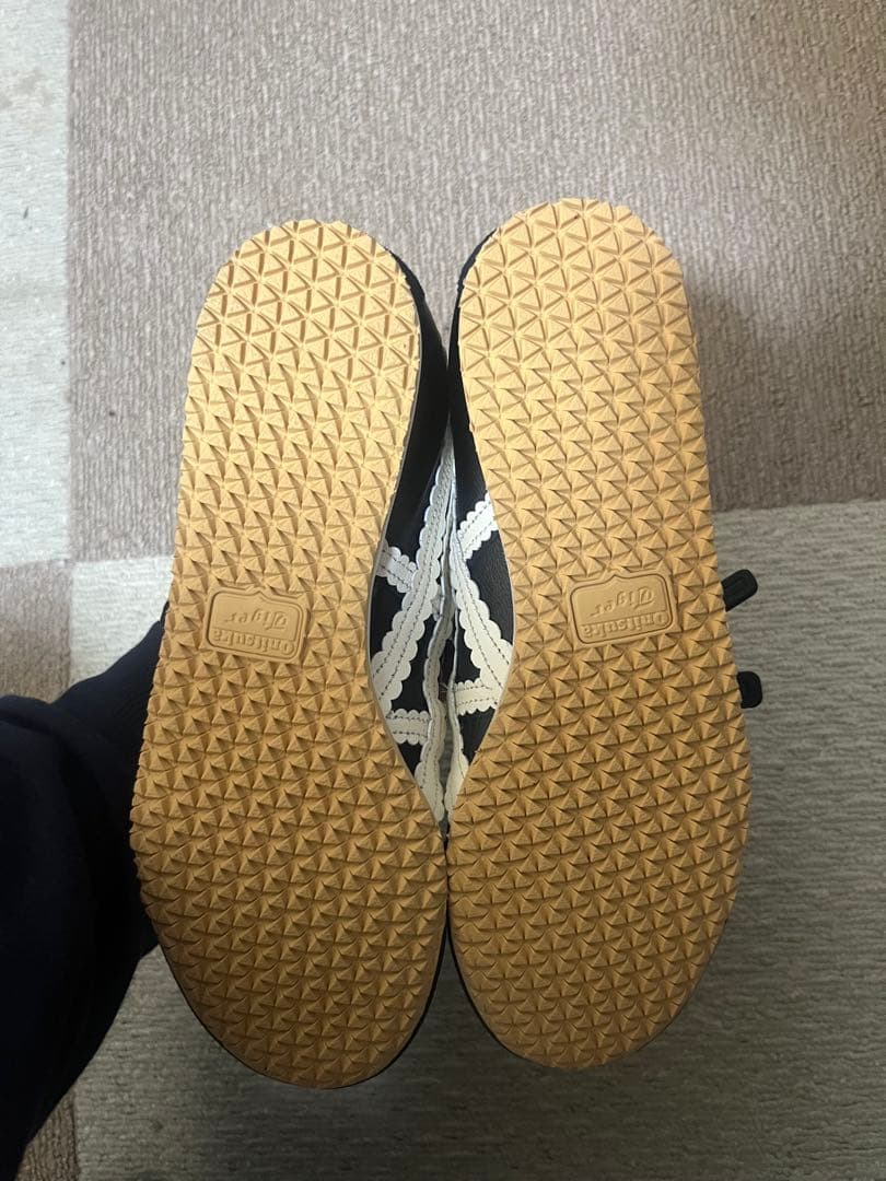 T*n様 23cmオニツカタイガー ウィメンズ メキシコ66 TGRS ブラック