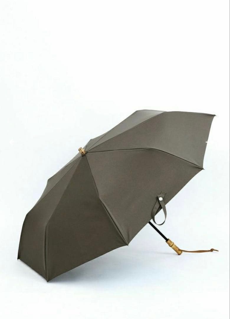 【untule】3段EASY 折りたたみ日傘/ニュートラル（ダークグレー）