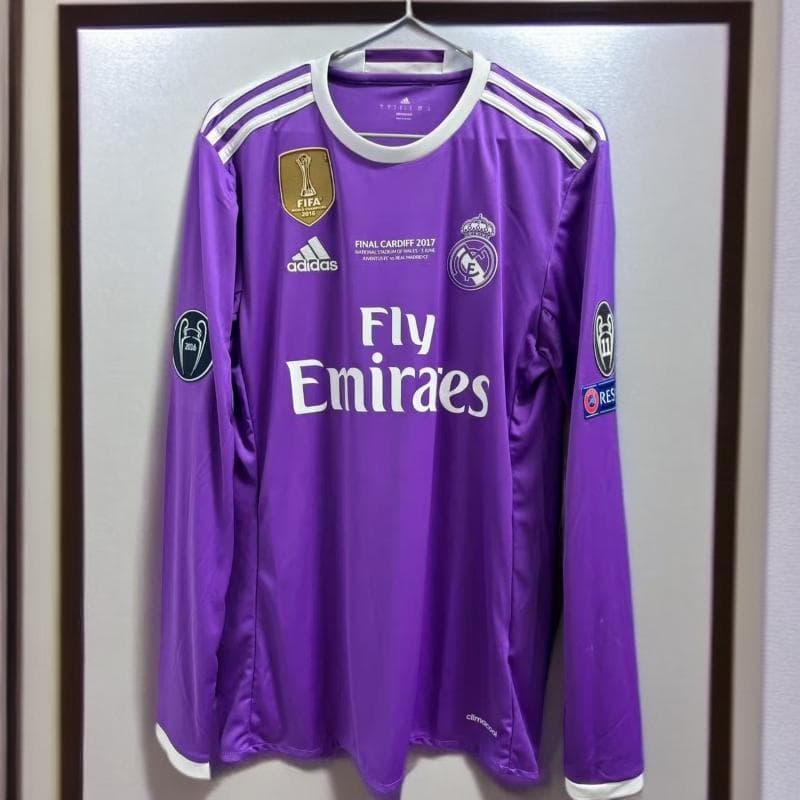 リアルマドリード 4番 SERGIO RAMOS 長袖シャツ 4番