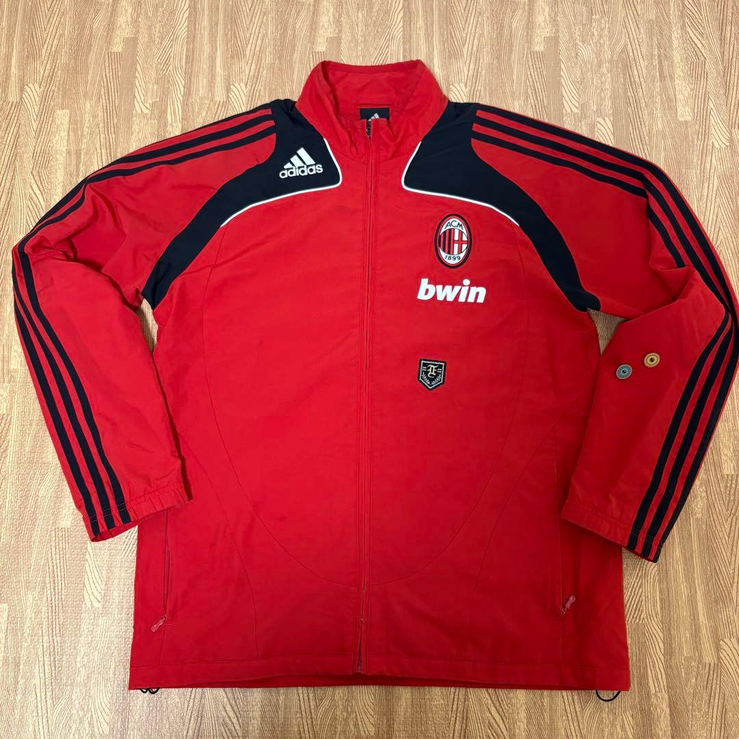 adidas 07/08 ACミラン アンセムジャケット トラックジャケット