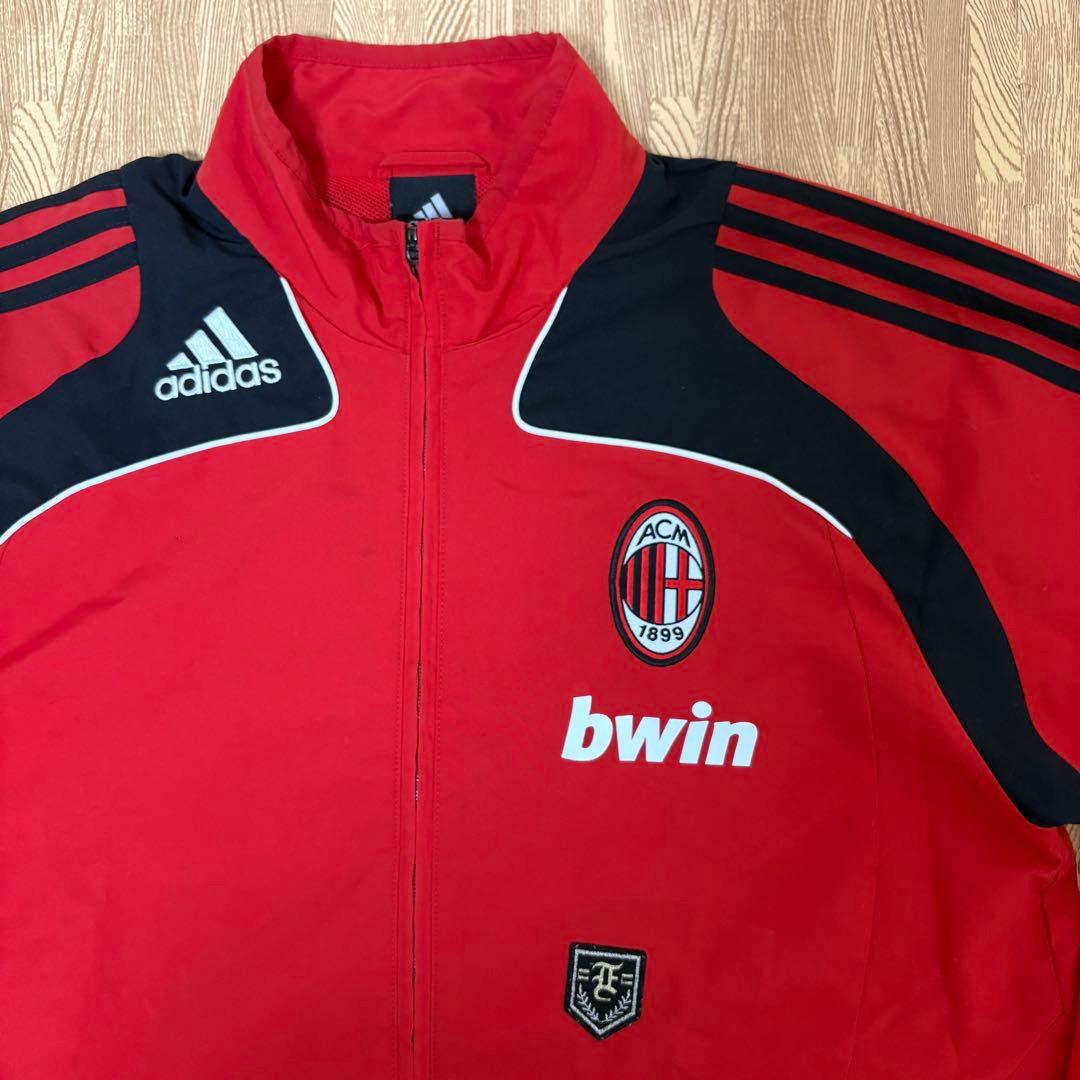 adidas 07/08 ACミラン アンセムジャケット トラックジャケット