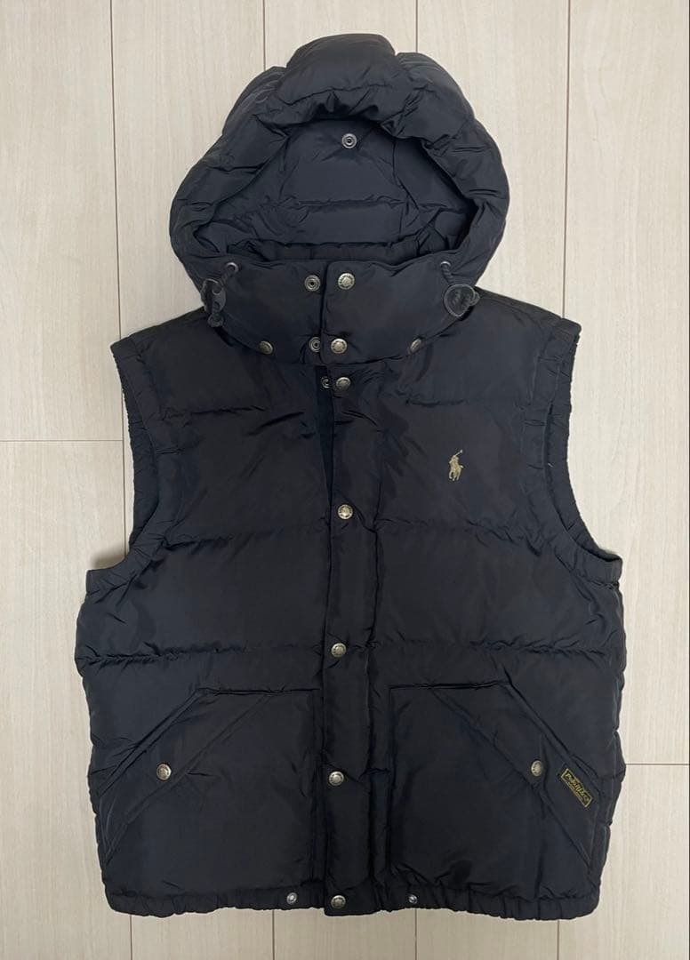 POLO RALPH LAUREN ポニー刺繍 肉厚ダウンベスト