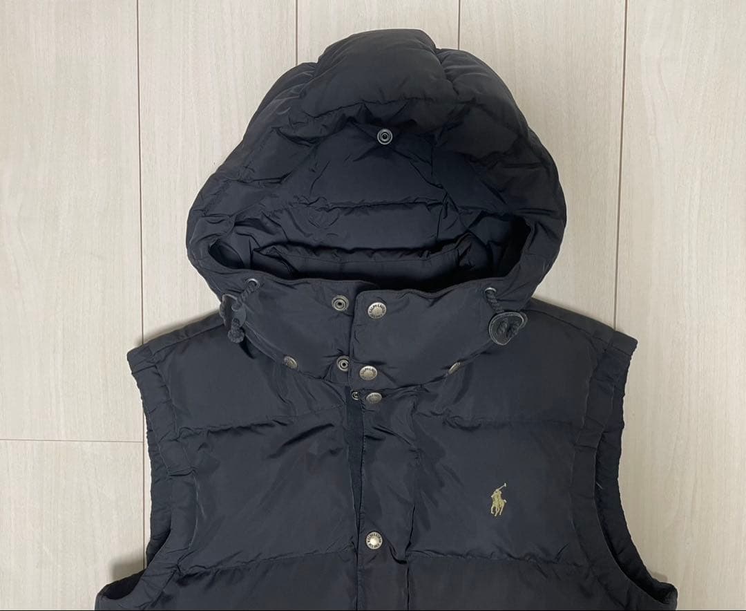 POLO RALPH LAUREN ポニー刺繍 肉厚ダウンベスト