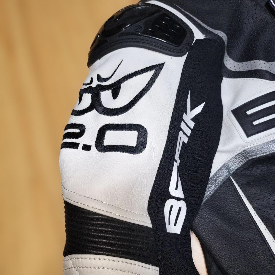 未使用！ Lサイズ BERIK2.0 レザージャケット　革ジャン