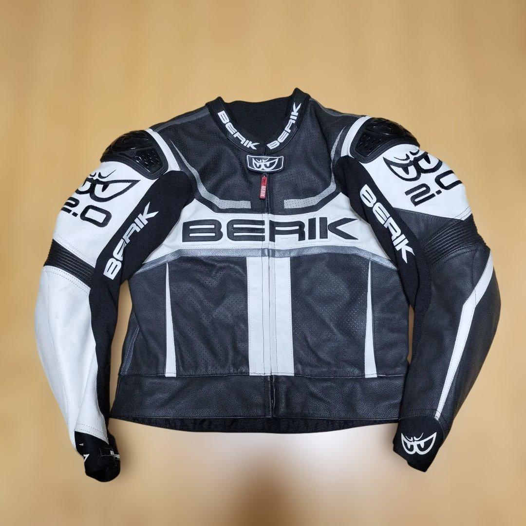 未使用！ Lサイズ BERIK2.0 レザージャケット　革ジャン