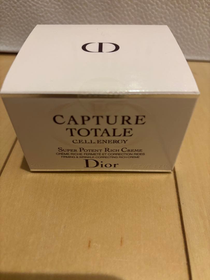 【新品未開封】DiorカプチュールトータルセルENGYリッチクリーム