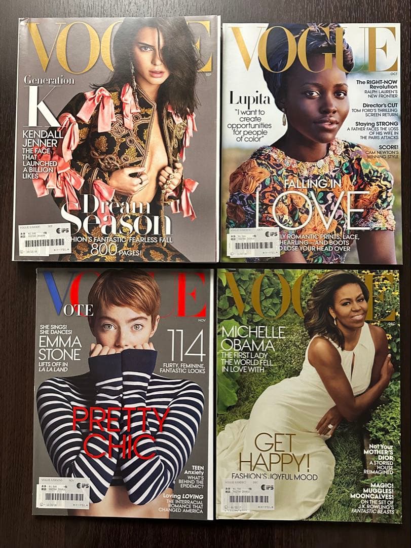 VOGUE US 2016年 12冊セット