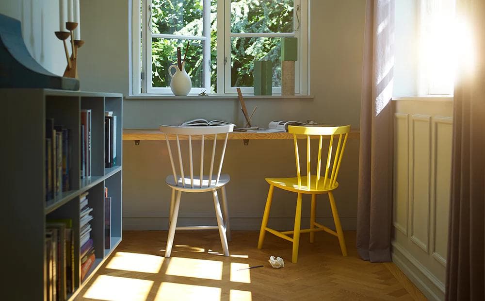 J46チェア（ホワイト）｜FDBモブラー