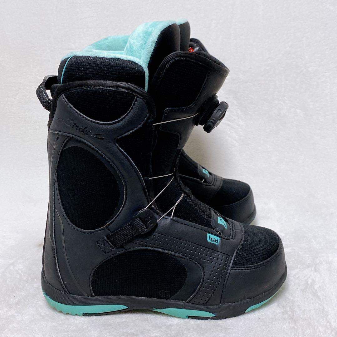 美品　HEAD　スノーボードブーツ　STRIKEBOA　24cm　ミントグリーン