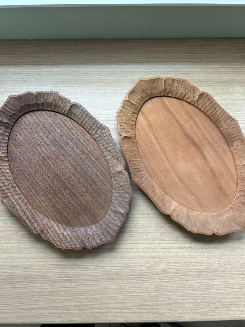 濱端弘太　花皿　オーバル　2枚セット