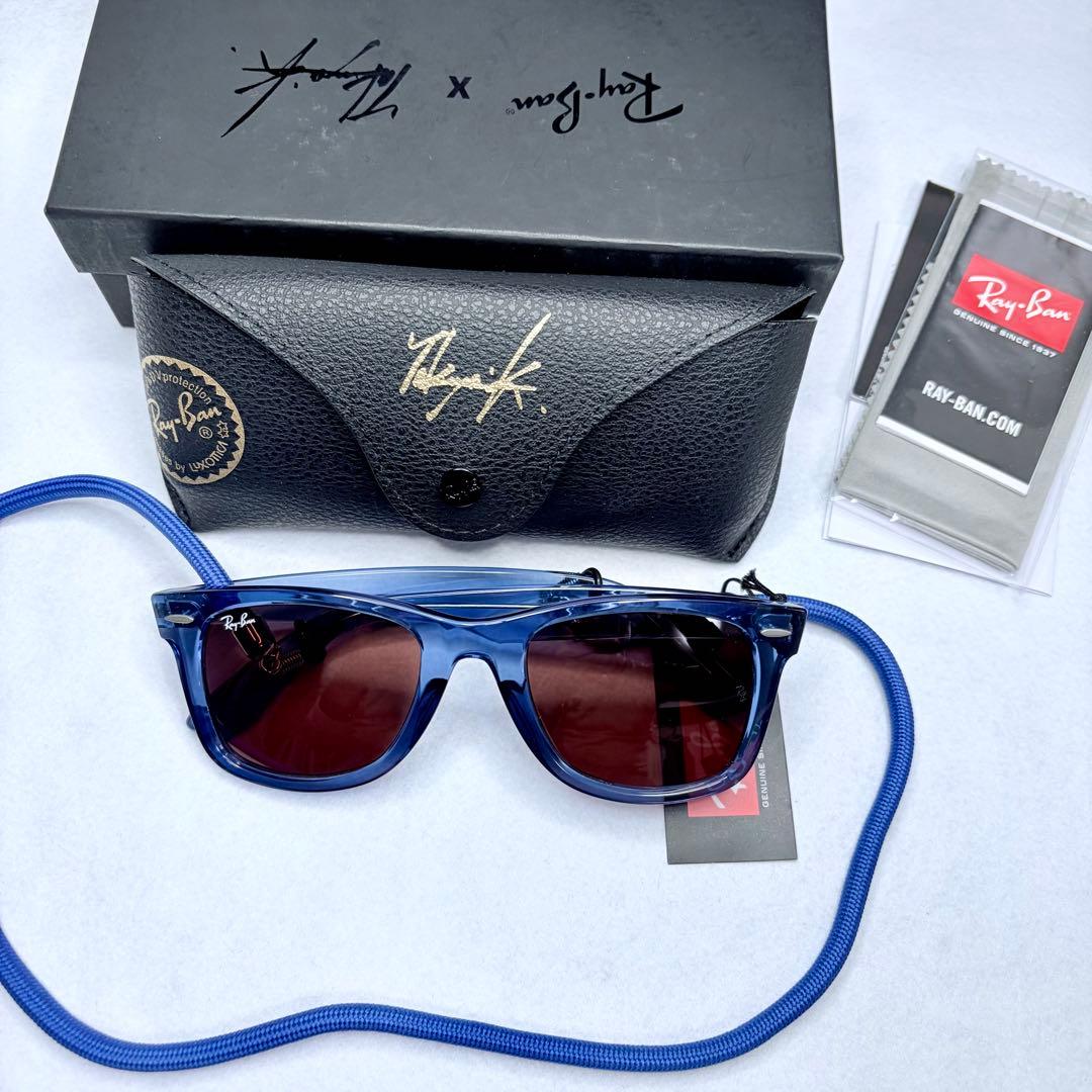 たくRay-Ban ウェイファーラー RB2140F サングラス
