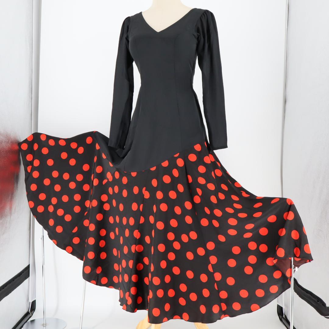 【美品 フラメンコ衣装】アトリエプリマ ドレス シージョ ペチコート SET