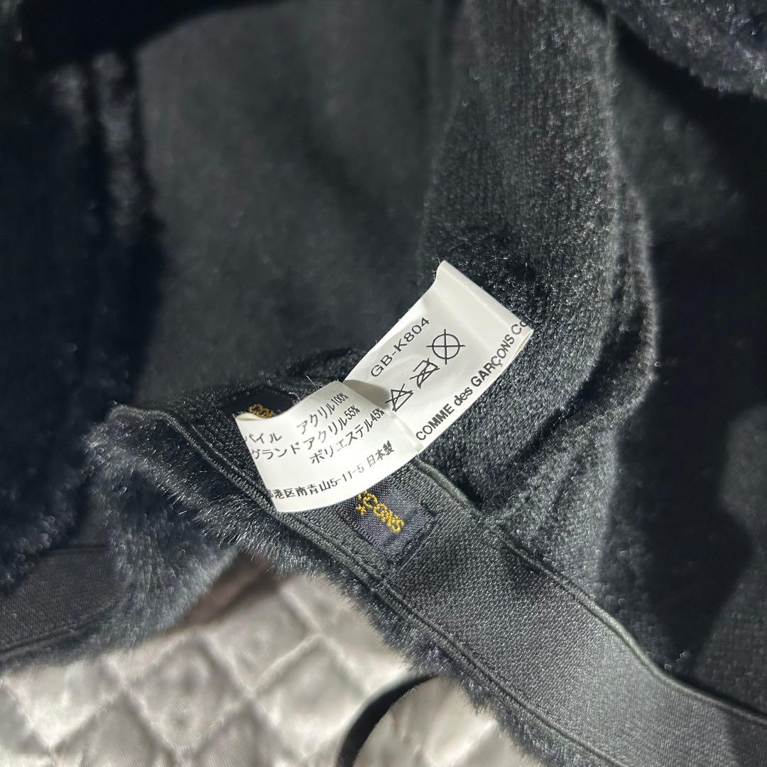 00s archive フェイクファーボンボンイヤーキャップ Y2K 黒