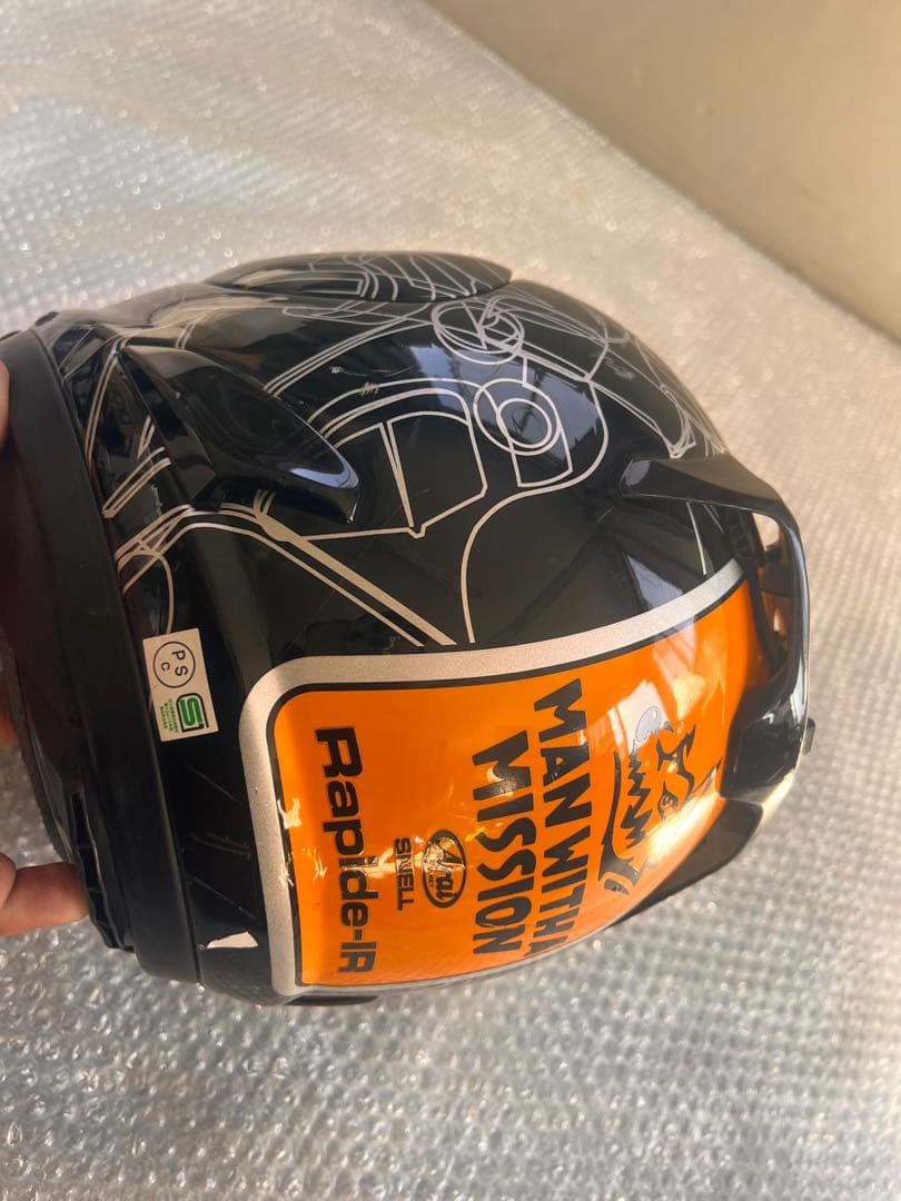 Arai Rapide-IR ヘルメット MAN WITH A MISSION