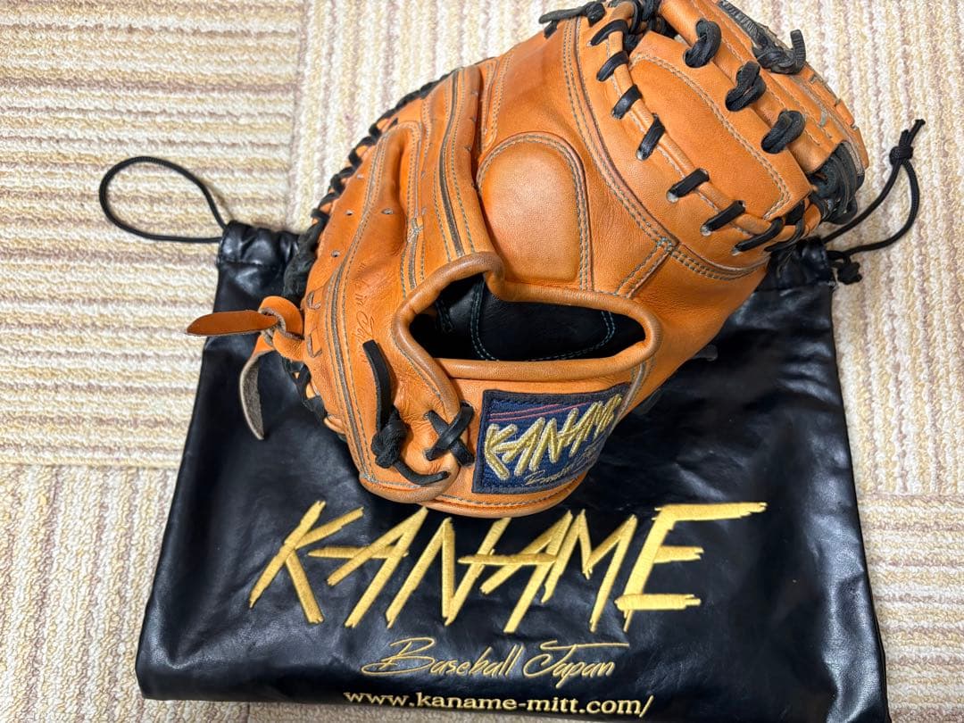 KANAME 軟式　キャッチャーミット　 収納袋付き