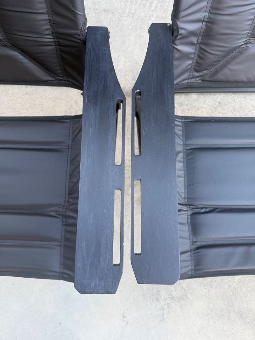 AS20V ハイバック＋スタンダード リクライニングローアウトドアチェア セット