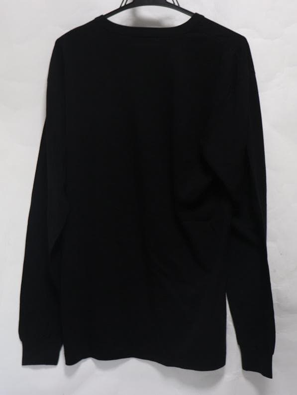 roar ロアー 新品メンズ長袖Tシャツ ダブルガンズ4黒スワロフスキー