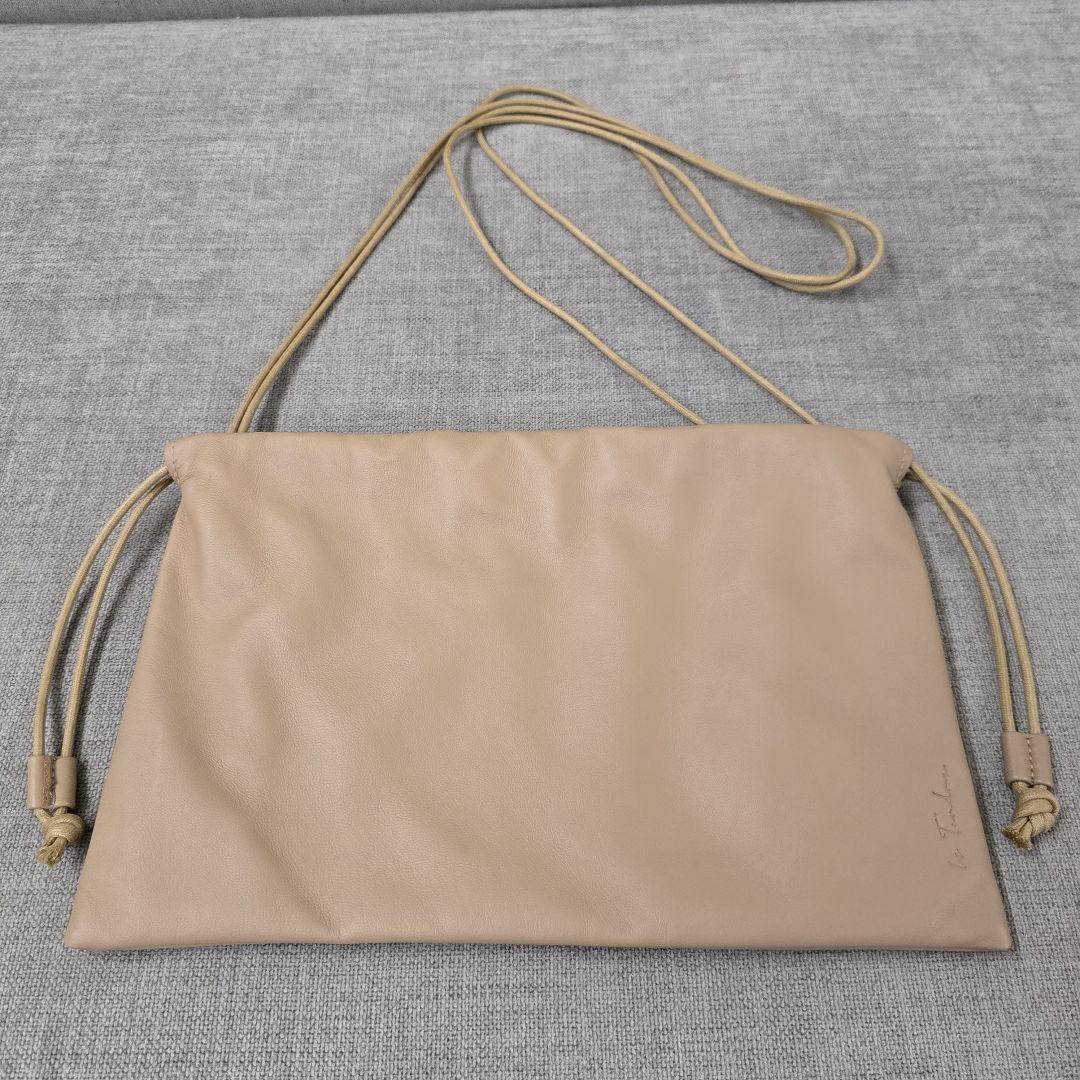 【未使用】Plage les Tendre leather clutch バッグ