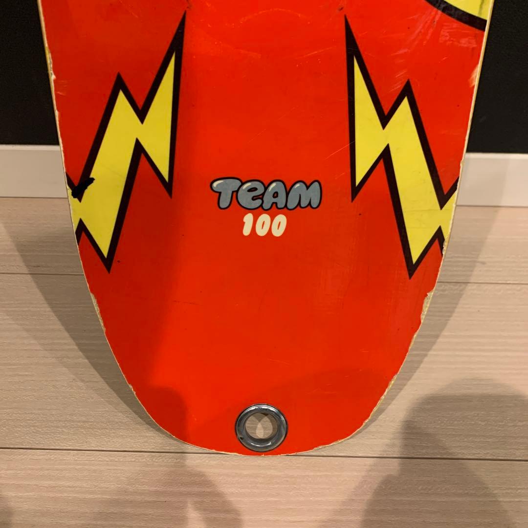 Salomon キッズ用スノーボード100cm 補助ハーネス付き