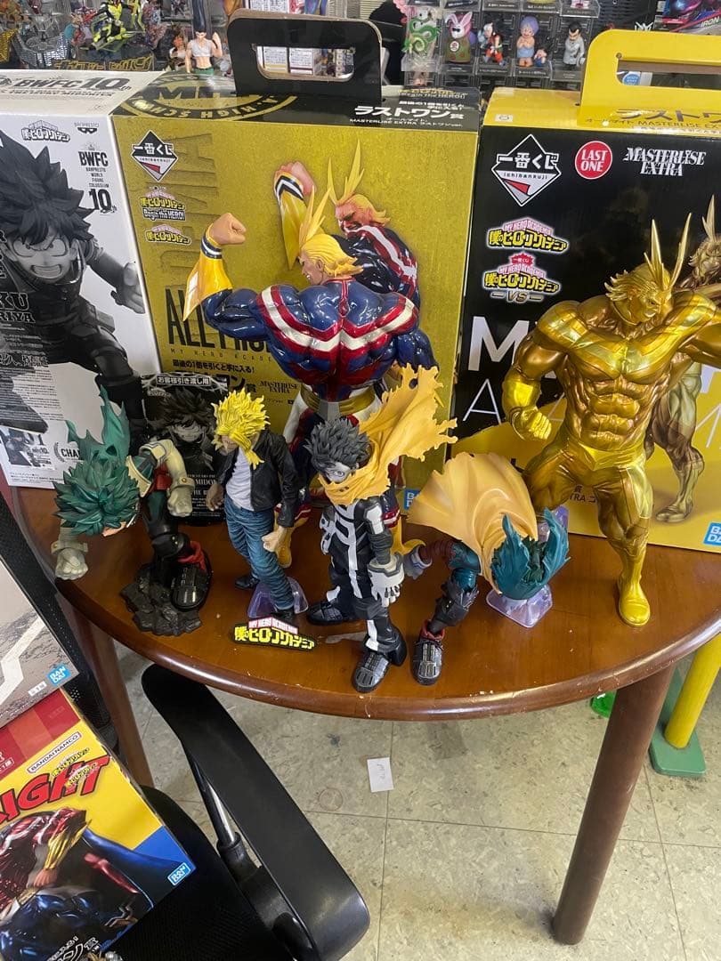 ヒロアカ　くじ　プライズ　ラストワン　オールマイト　デク　緑谷　ミルコ