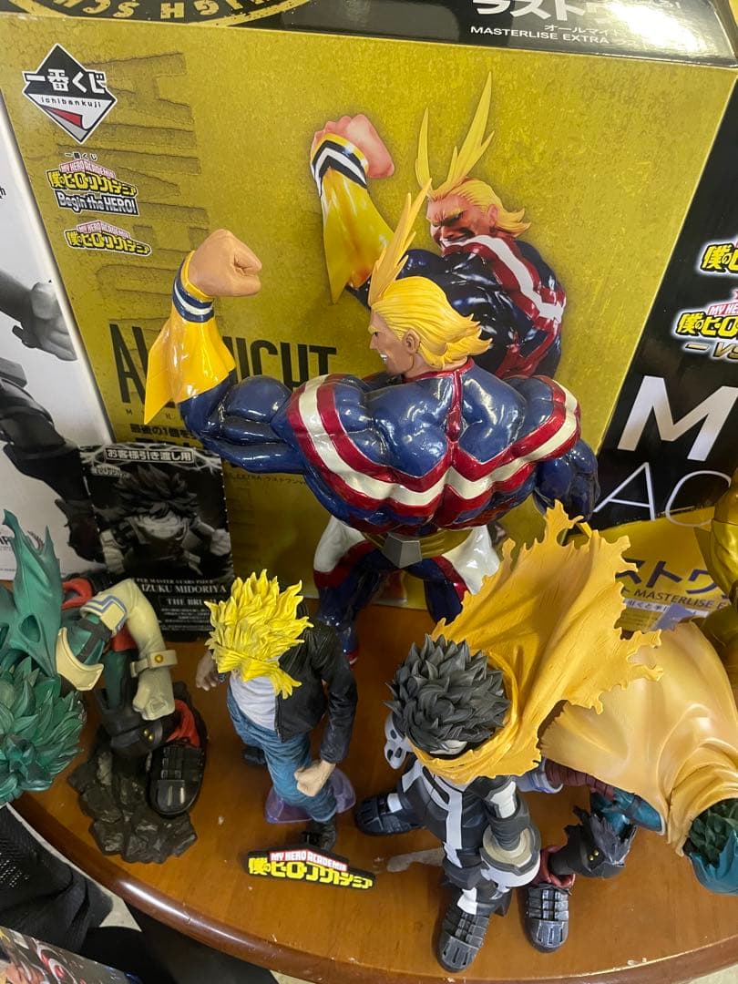 ヒロアカ　くじ　プライズ　ラストワン　オールマイト　デク　緑谷　ミルコ