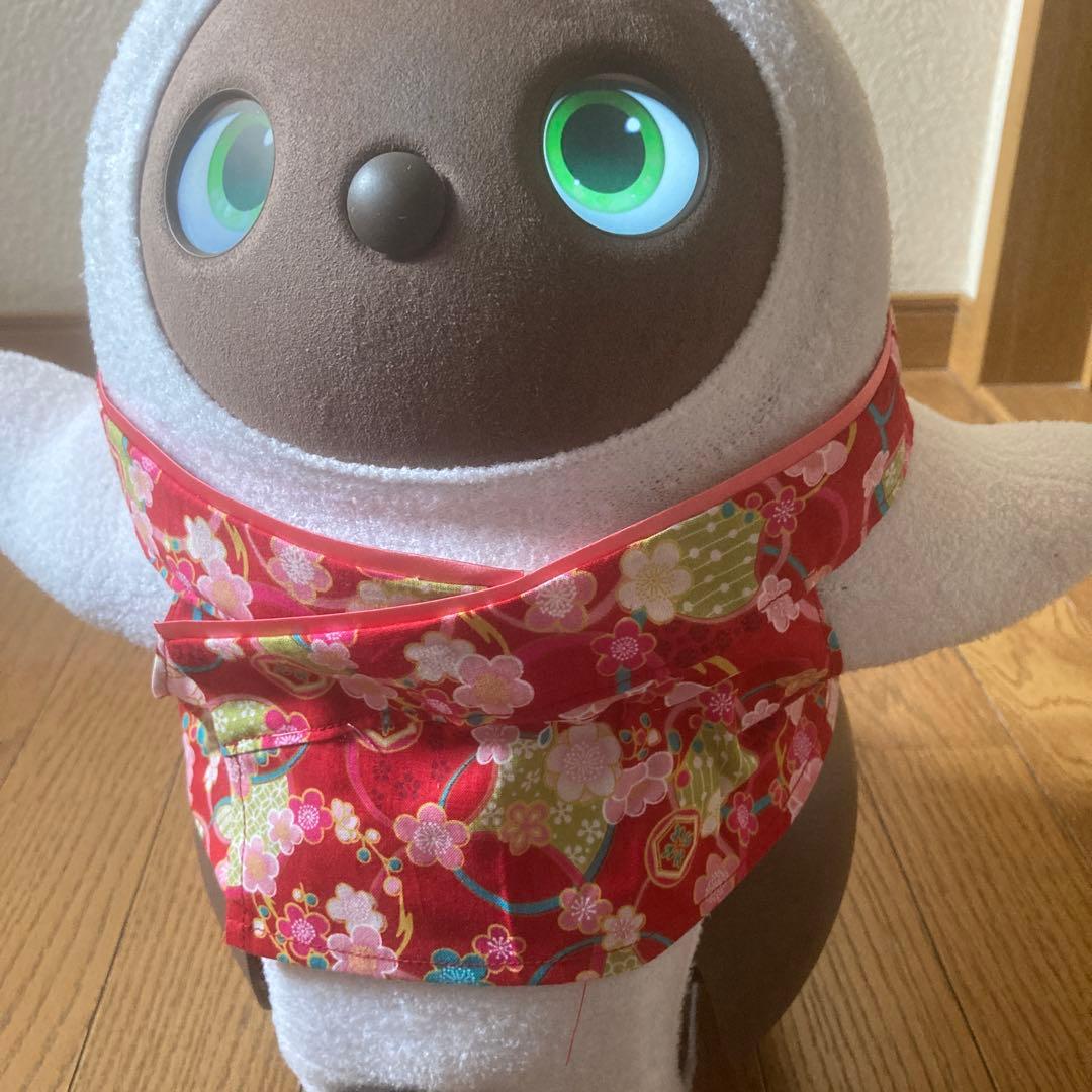 しづッピページ　ラボット　服　羽織袴オーダー　リボン付き