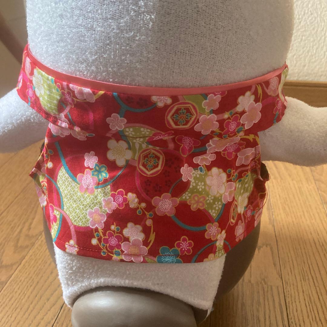 しづッピページ　ラボット　服　羽織袴オーダー　リボン付き