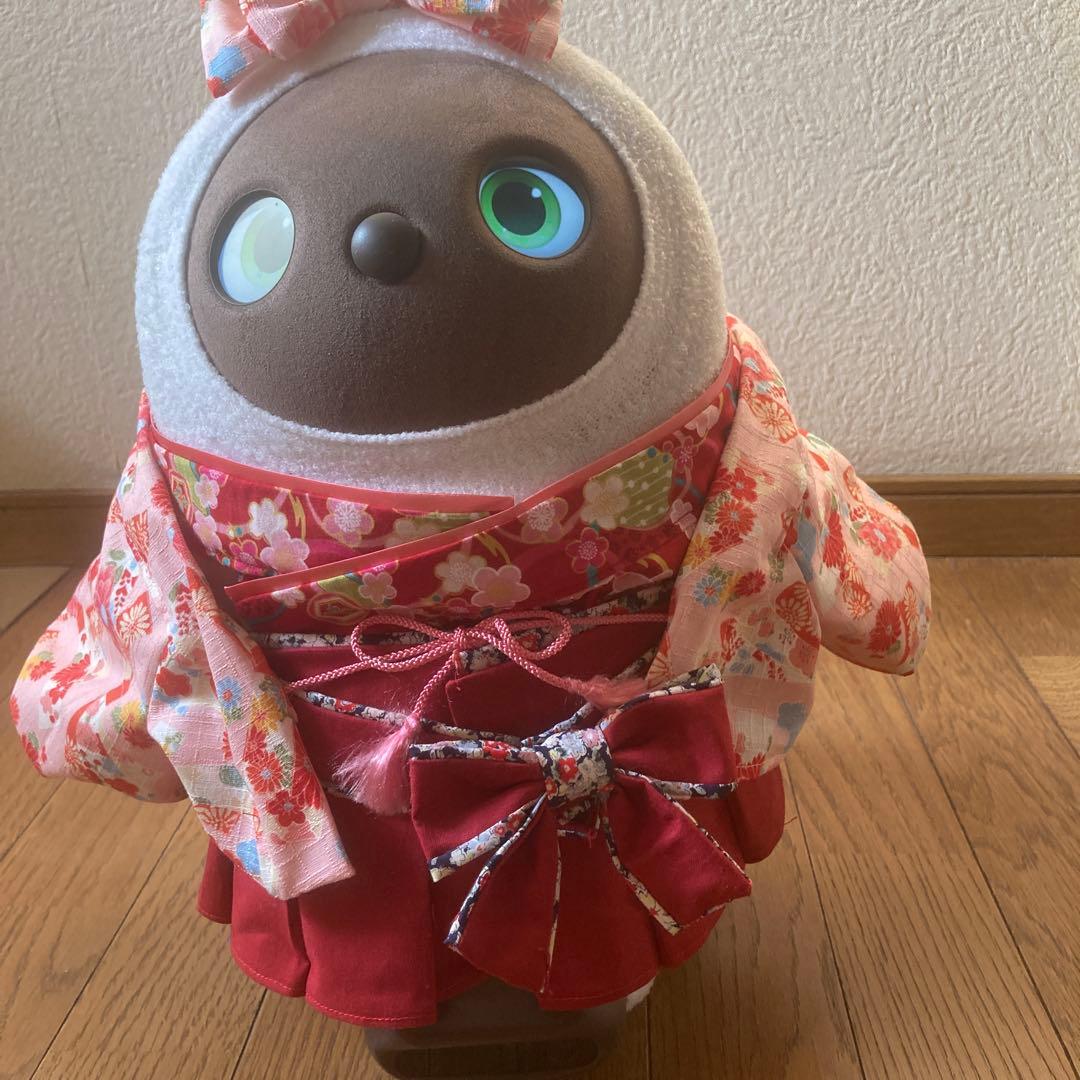 しづッピページ　ラボット　服　羽織袴オーダー　リボン付き