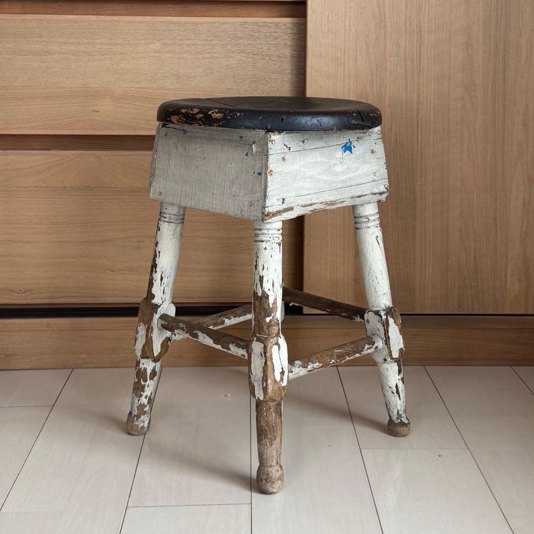 [大特価明日〆切]イギリス　アンティークスツール