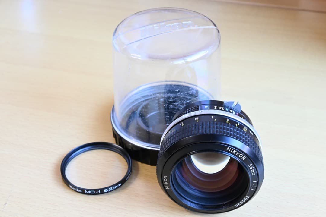 美品 New NIKKOR 55mm F1.2 分解清掃済み