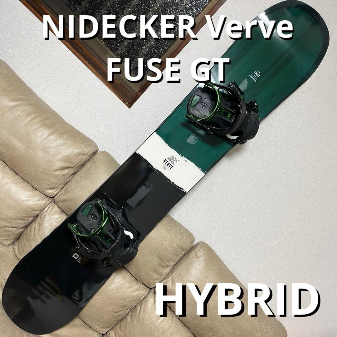 NIDECKER Verve 157 × NIDECKER FUSE GT L