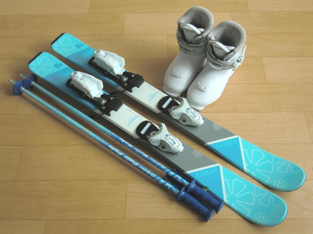 ■■12月・1月限定■送料無料■子供用スキーセット■板90靴18■WAX済■■