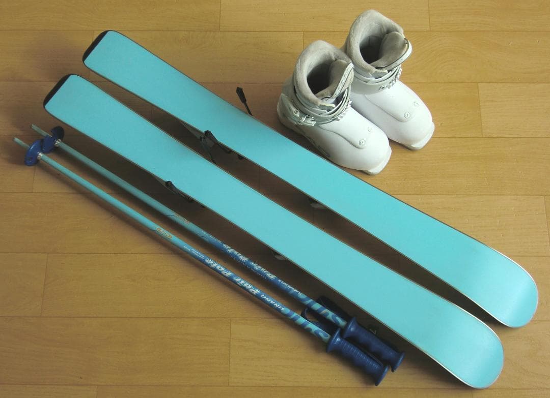 ■■12月・1月限定■送料無料■子供用スキーセット■板90靴18■WAX済■■