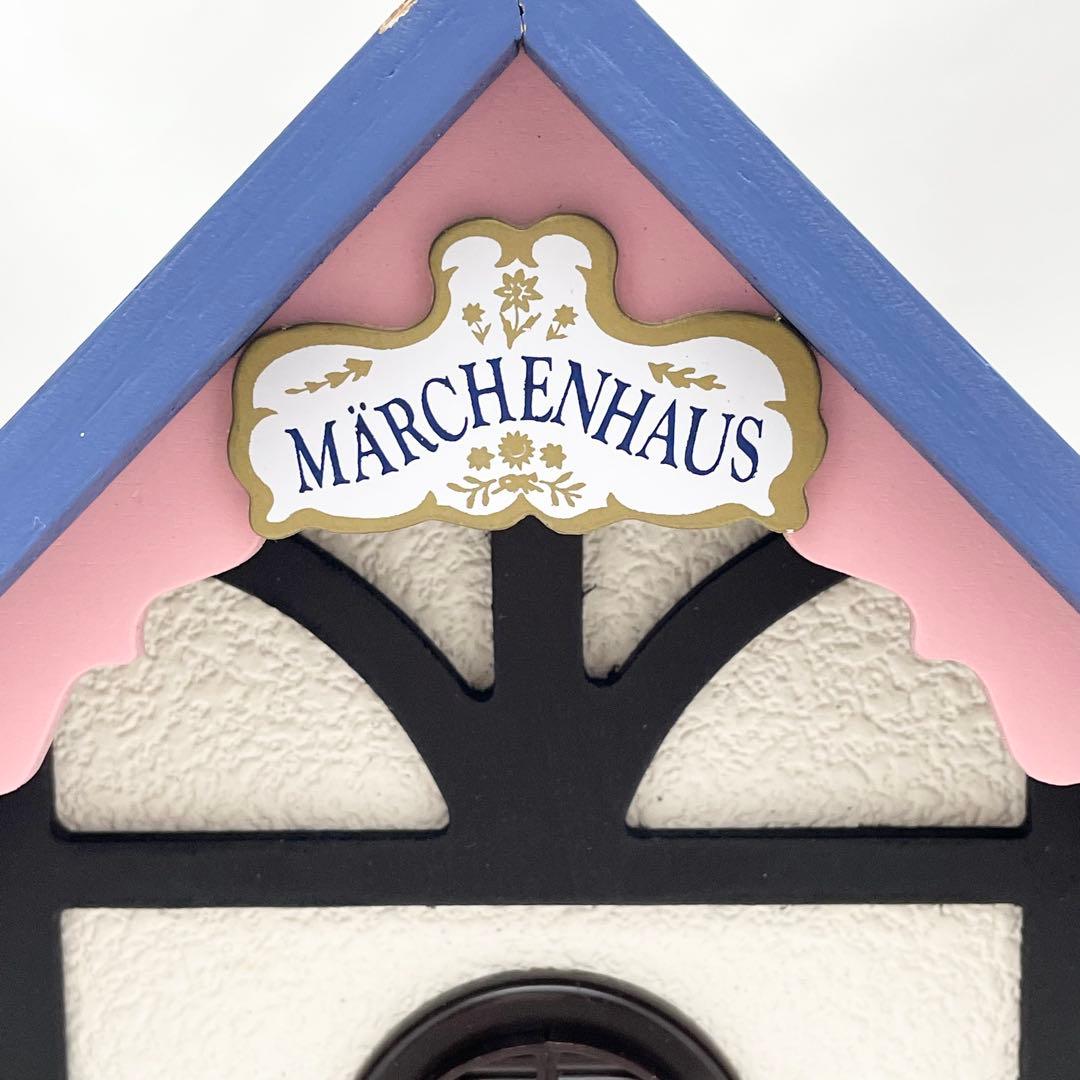 【未使用】CITIZEN メルヘンハウス ハト時計 掛時計 4MJ744 木製