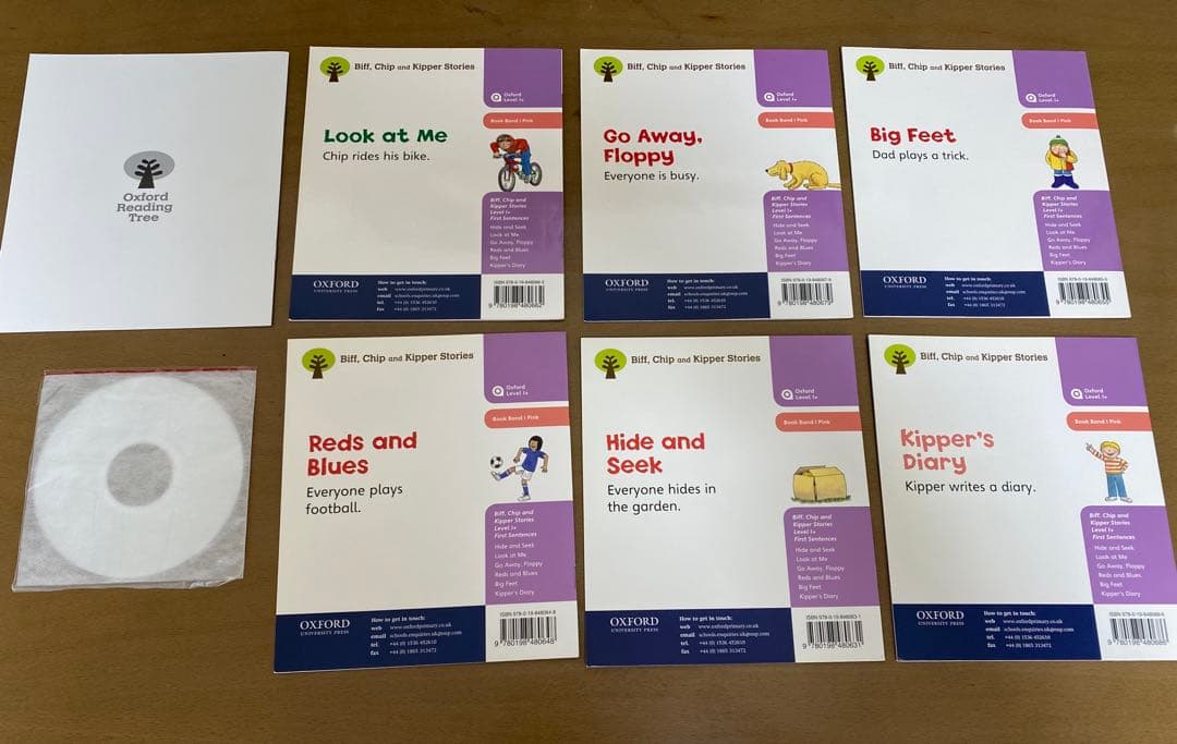 英語絵本　ORT トランクパックA