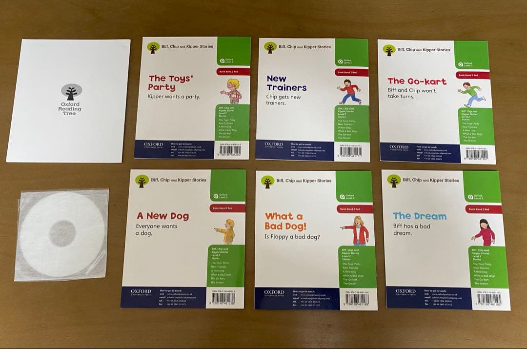 英語絵本　ORT トランクパックA