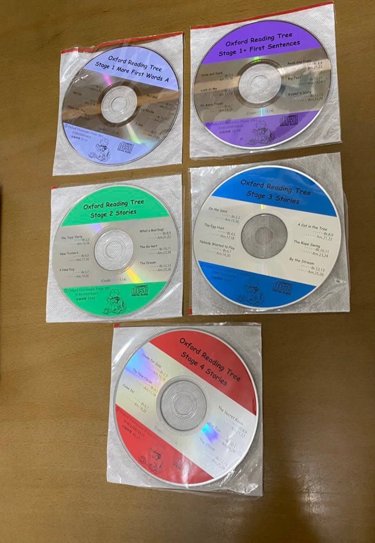 英語絵本　ORT トランクパックA