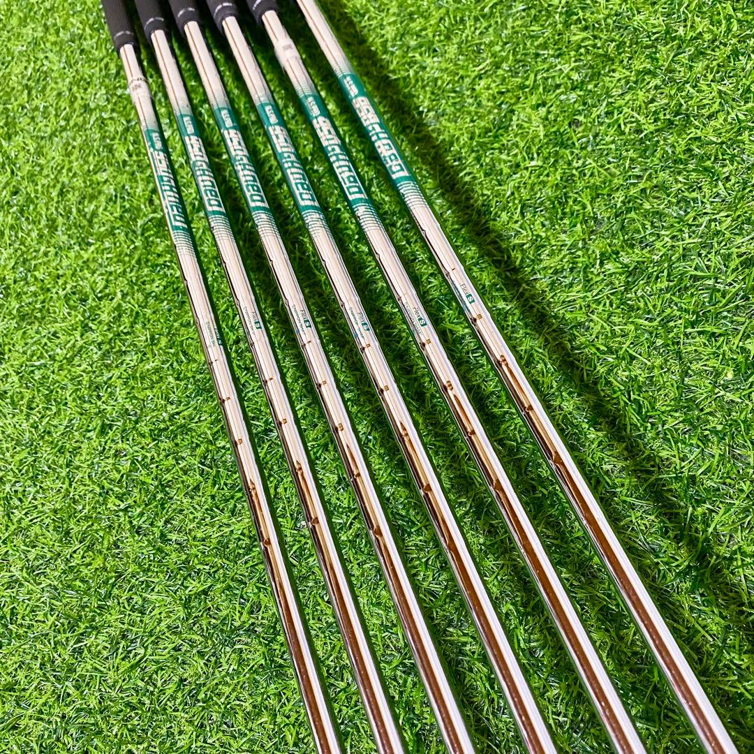 PING ピン G710 アイアンセット 6本 黒ドット S 右 クラブ メンズ