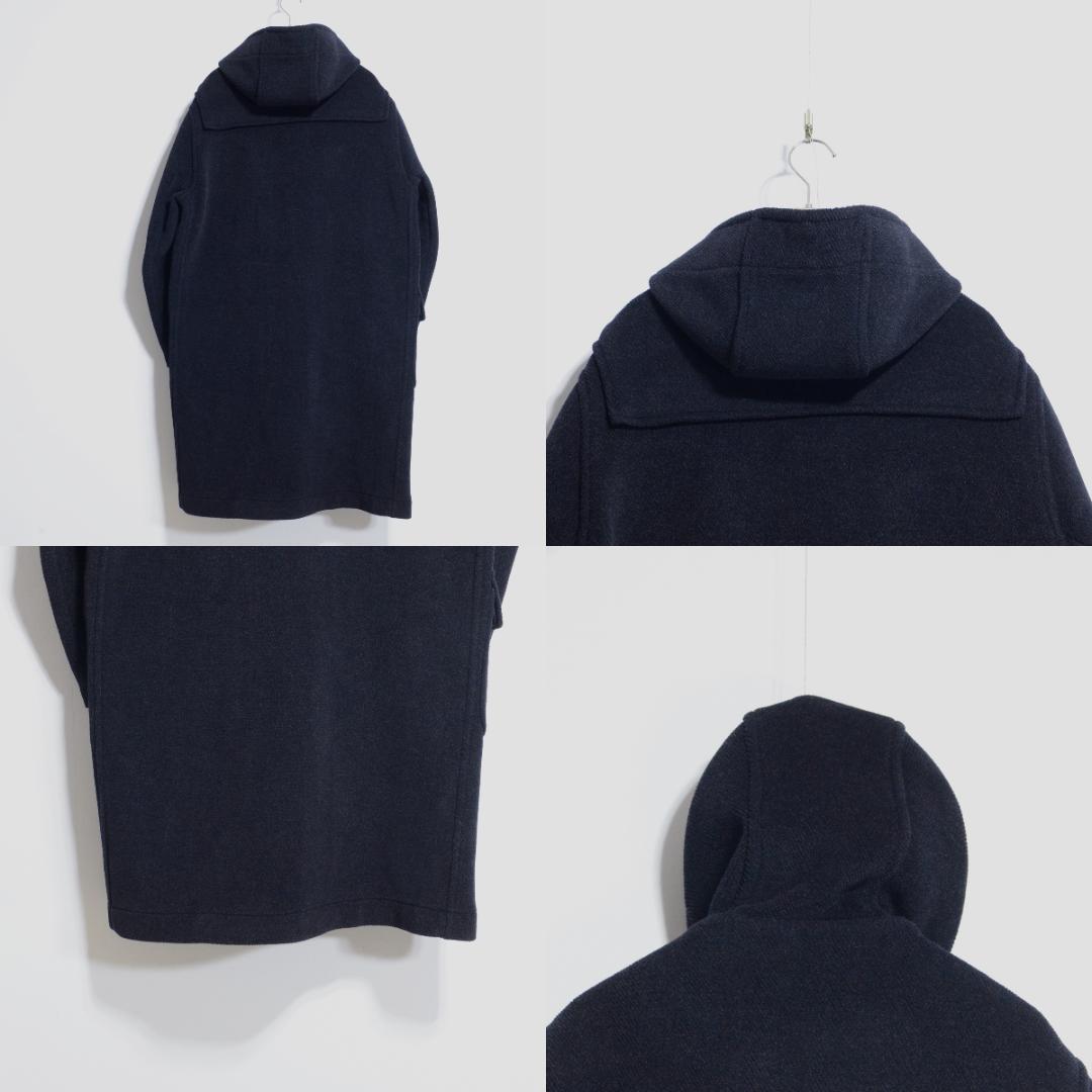 超極上品 ムーアブルック ダッフルコート Rバーリントン Hネイビー 38