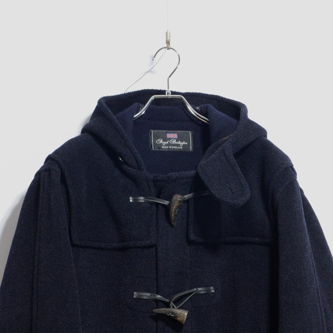 超極上品 ムーアブルック ダッフルコート Rバーリントン Hネイビー 38
