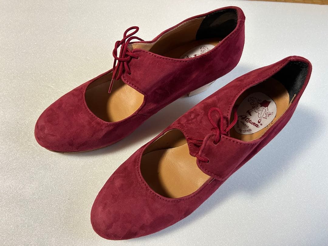 フラメンコ シューズ OSUNA オスーナ 幅広・甲高 38 1/2